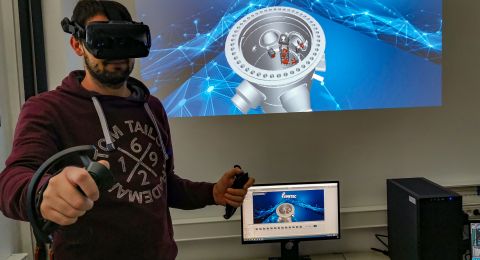 VR in our Software Lab